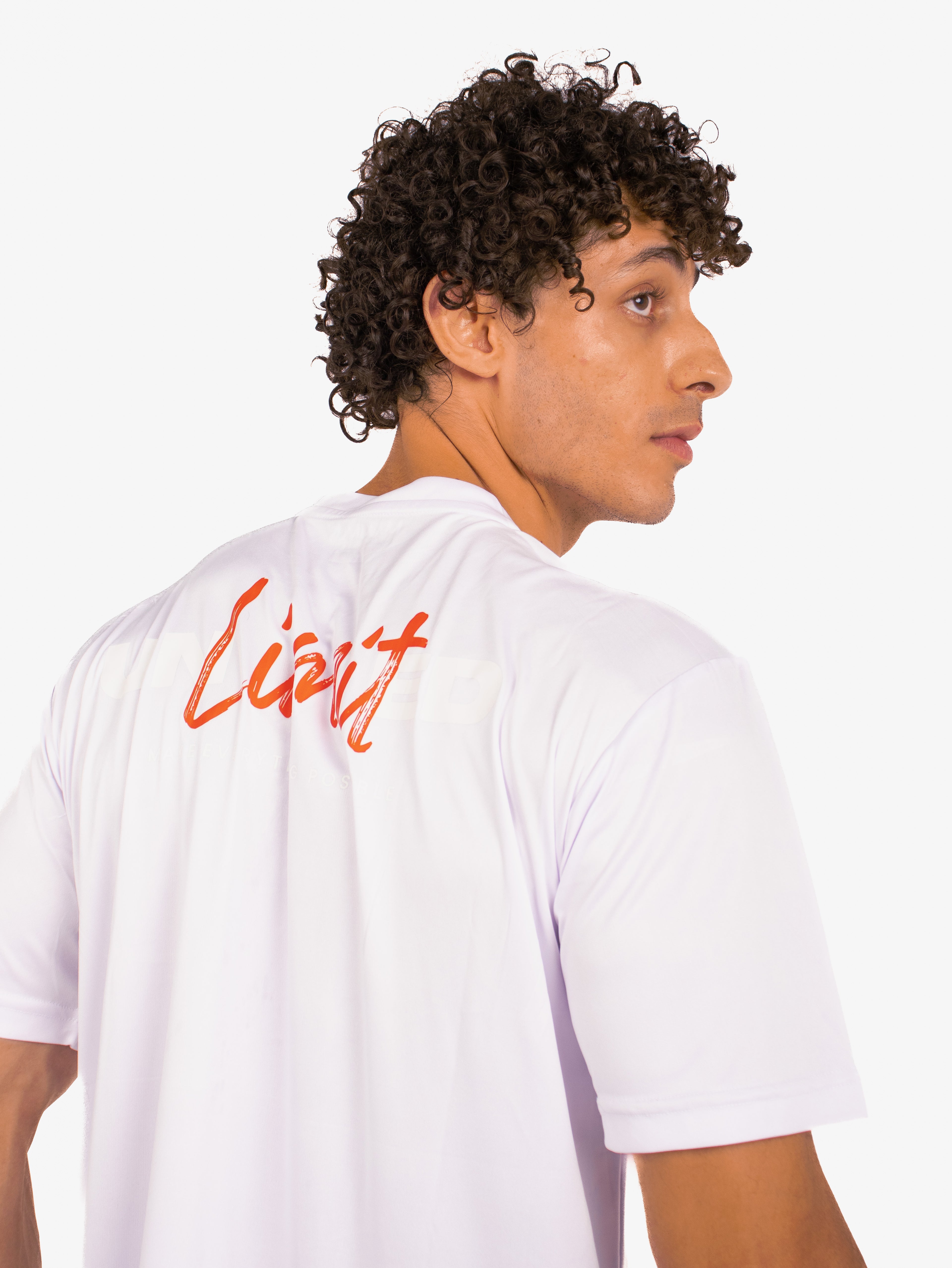 white unlimited t-shirt